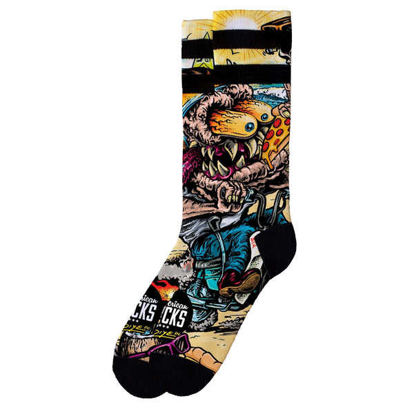 American Socks Bike Monster - Mid High Socks