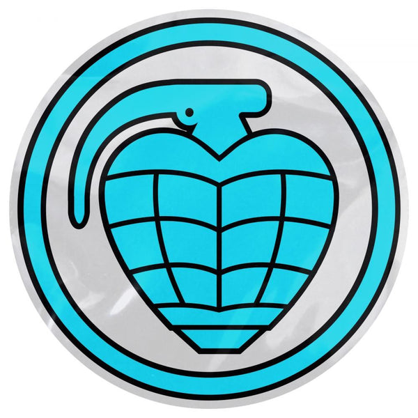 Thunder Stickers Circle Grenade (Single) - Skatewarehouse.co.uk