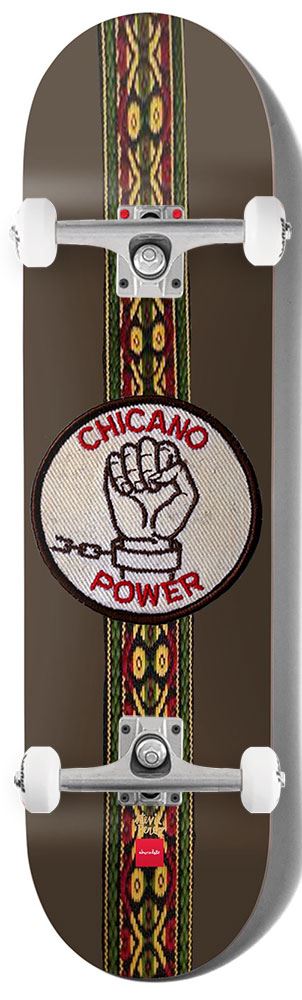 Chocolate Skateboard Chicano Power Stevie Perez x Venom Custom Complete Skateboard - 8.4