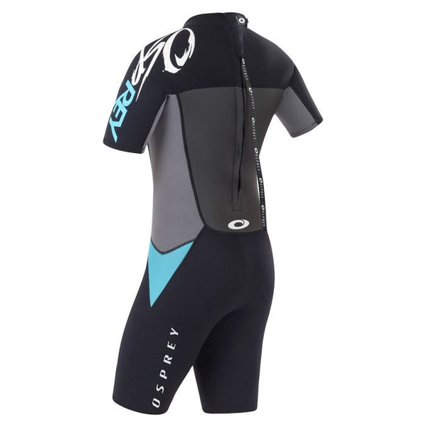 Osprey Origin Womens Short Length Wetsuit 3mm - Blue
