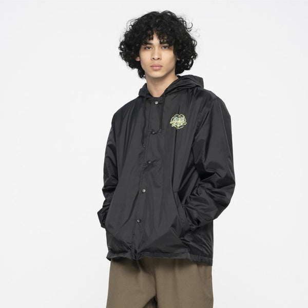 Santa Cruz Jacket Rigid Screaming Hand Jacket - Black - Skatewarehouse.co.uk