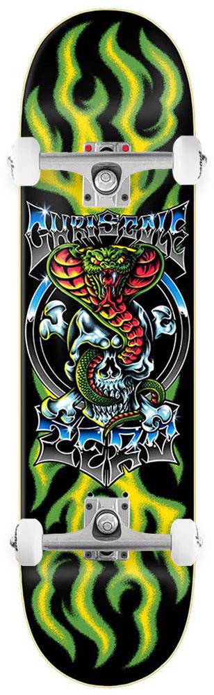 Zero Skateboard Chrome Chris Cole x Venom Custom Complete Skateboard - 8.25