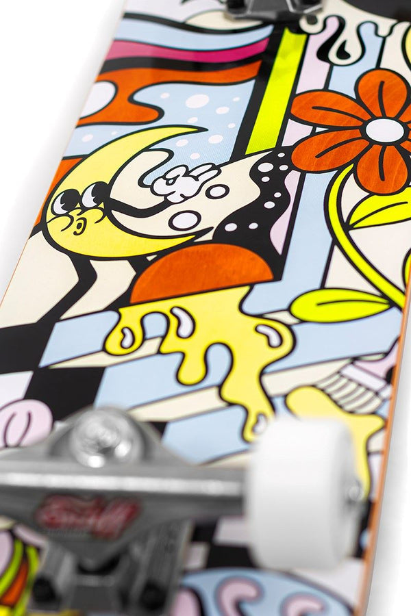 Enuff Meltworld SkateboardDazed Complete Skateboard - 7.75