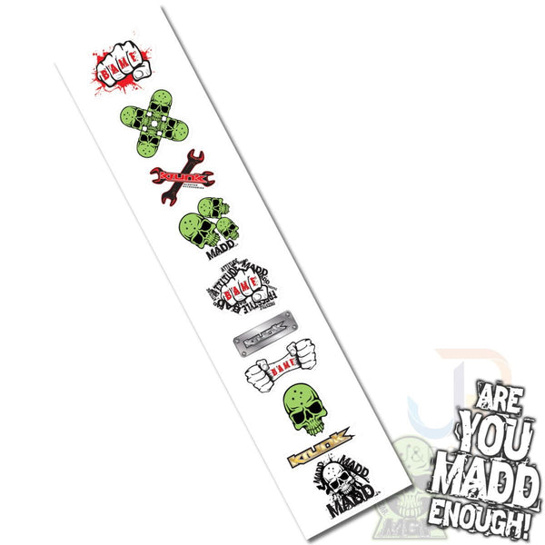 Madd 10 Sticker Strip