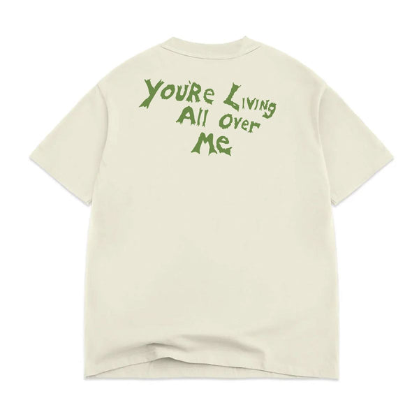 Color Bars x Dinosaur Jr All Over Me Tee Off White