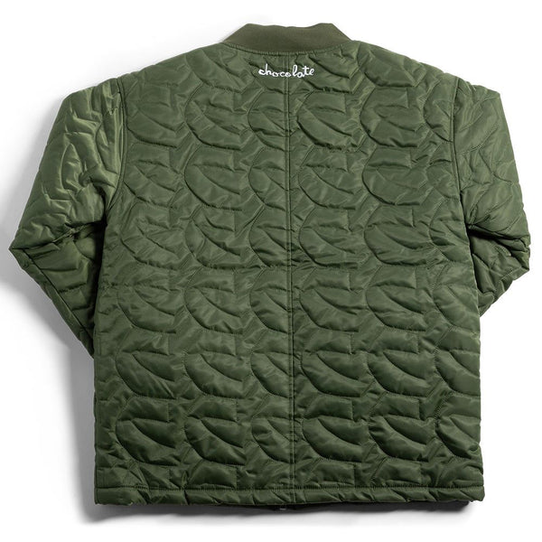 Chocolate Chunk C Quilted Liner Jacket Olive - Skatewarehouse.co.uk