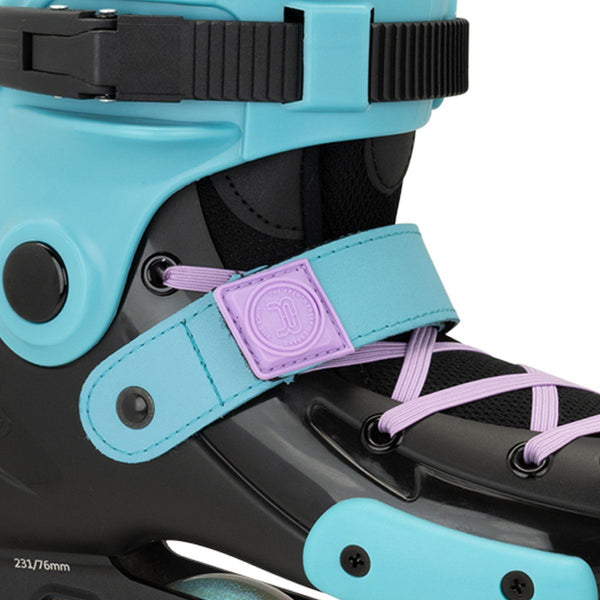 FR Junior V2 Adjustable In-Line Skates - Luminous Black Pearl