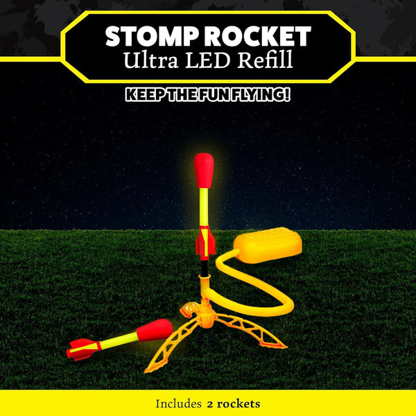 Stomp Rocket Ultra LED Refill - Single Pack Toy