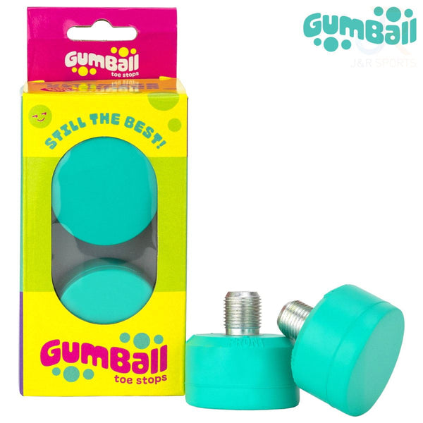 Gumball Toe Stop - Mint 83A - Short 17mm (Pair) Accessories