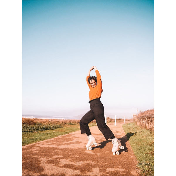 Rio Roller Rose Quad Skates - Rose Cream - Skatewarehouse.co.uk