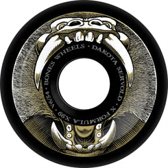 BONES Skateboard Wheels Servold 'Baboonatic' V6 Widecut X-Formula 99a - Skatewarehouse.co.uk