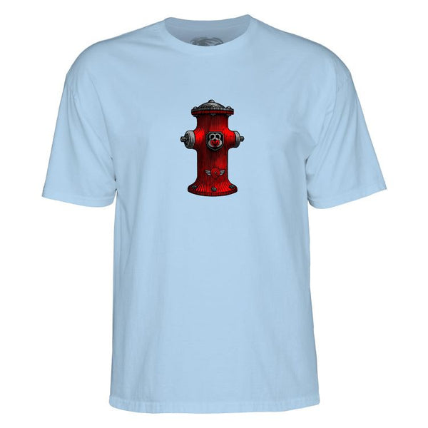 Powell-Peralta™ Andy Anderson Vajra Tee Light Blue - Skatewarehouse.co.uk