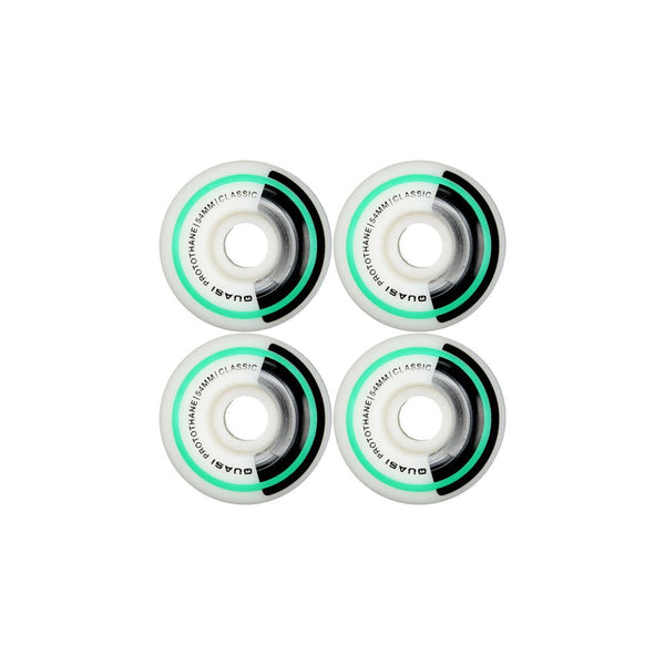 Quasi P-Class Classic Shape (Green) Skateboard Wheels - 54mm