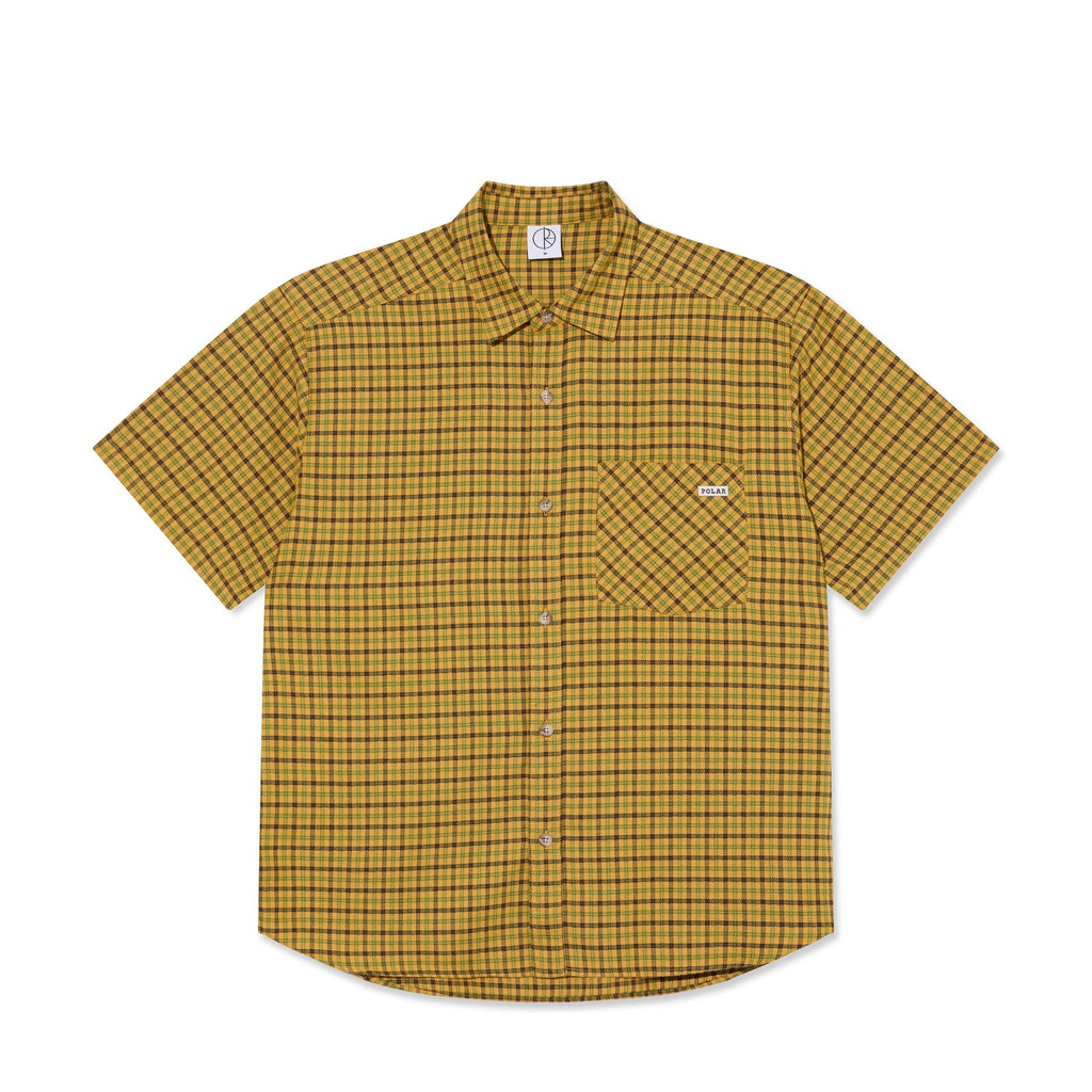 Polar Skate Co Mitchell Shirt (Yellow) - XL