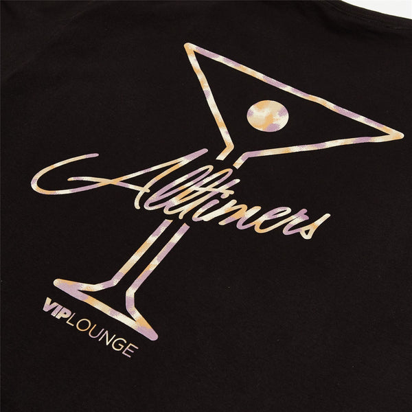 Alltimers Techno Camo League Player Tee Black - Skatewarehouse.co.uk