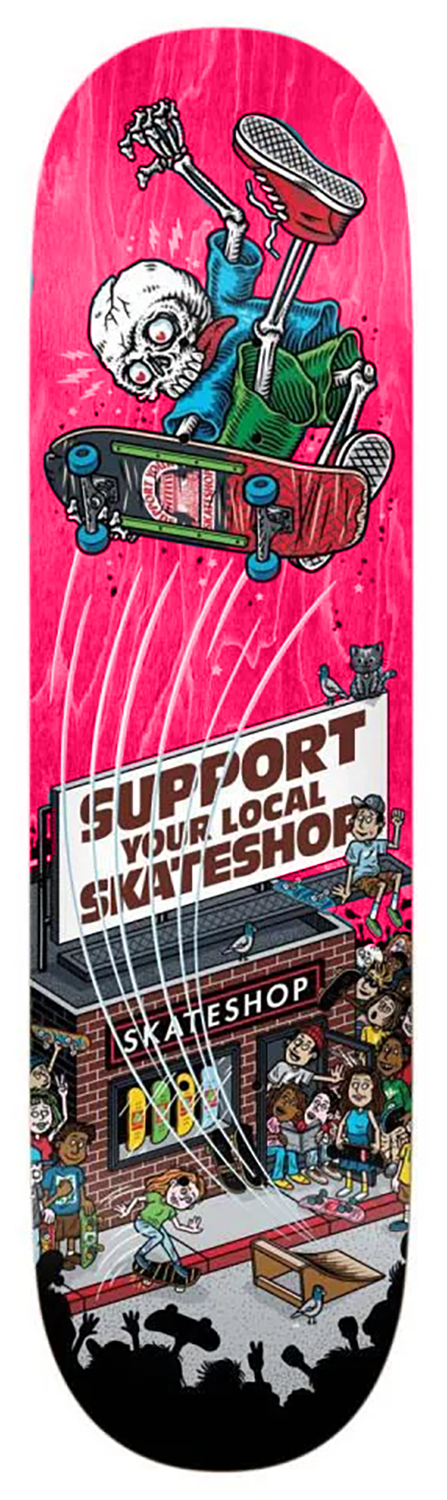 Deluxe SSD25 Shop Keeper Skateboard Deck - 8.5