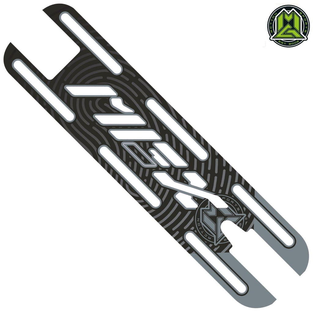Madd Gear Mgp Mgx Griptape - Shredder S1 - Black / Grey - Skatewarehouse.co.uk