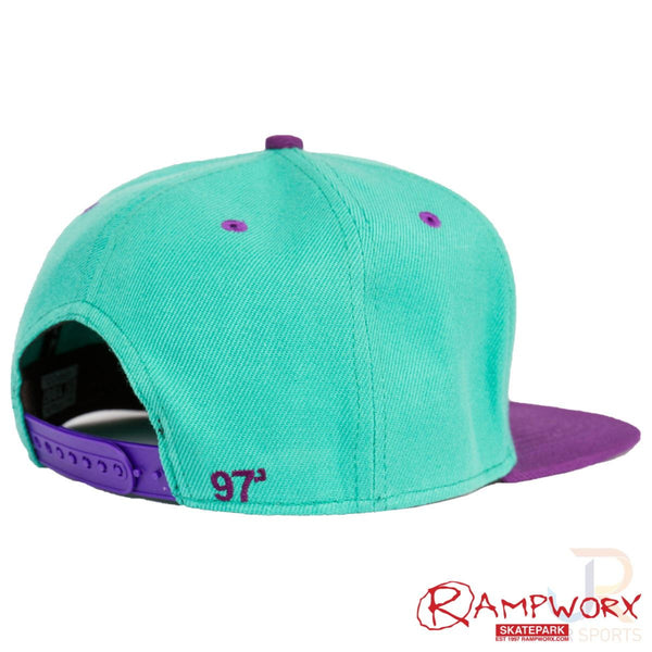 Rampworx Snapbacks LE 97.3 - Teal / Teal / Purple