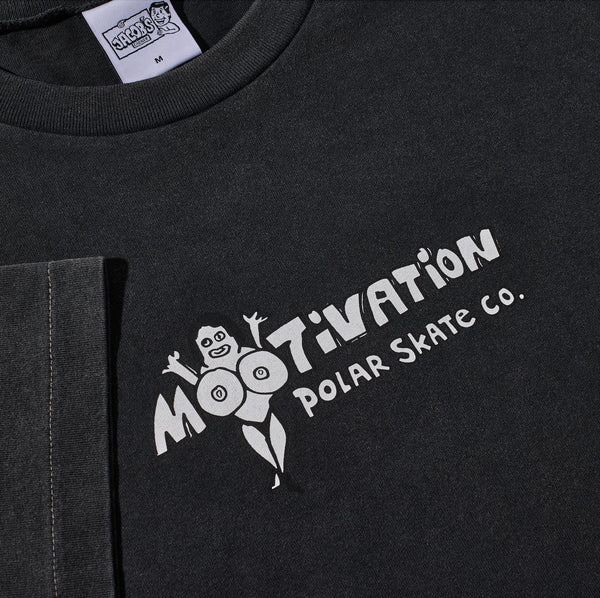 Polar Skate Co Band Tee | Mootivation (Silver black)