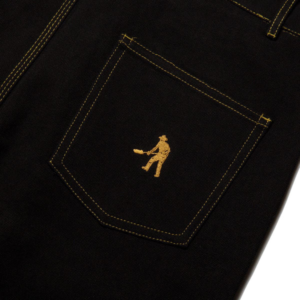 Digger Club Pant (Tar / Gold Stitch)