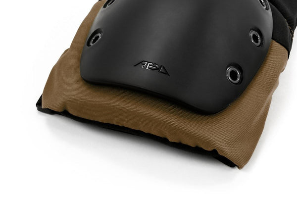REKD Ramp Knee Pads - Black / Khaki