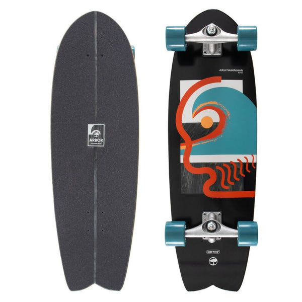 Arbor Surfskate CX Surfskate Fat Fish Complete Cruiser - 32.0