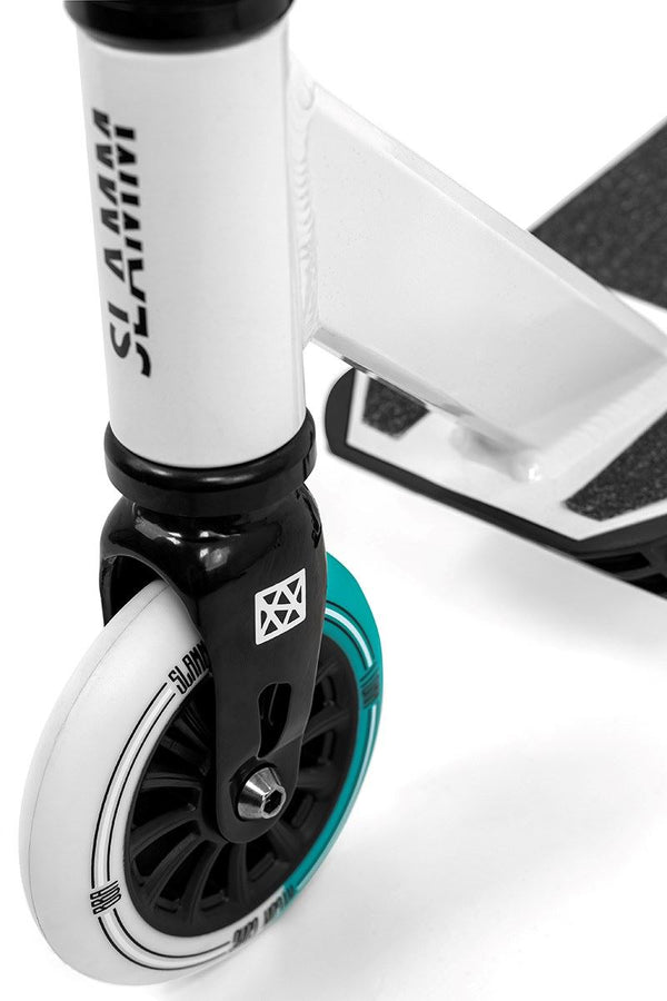 Slamm Classic Mini Pro Scooter - White / Mint