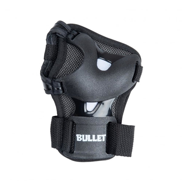 Bullet Triple Padset Blast V2 Junior - Black / White - Skatewarehouse.co.uk