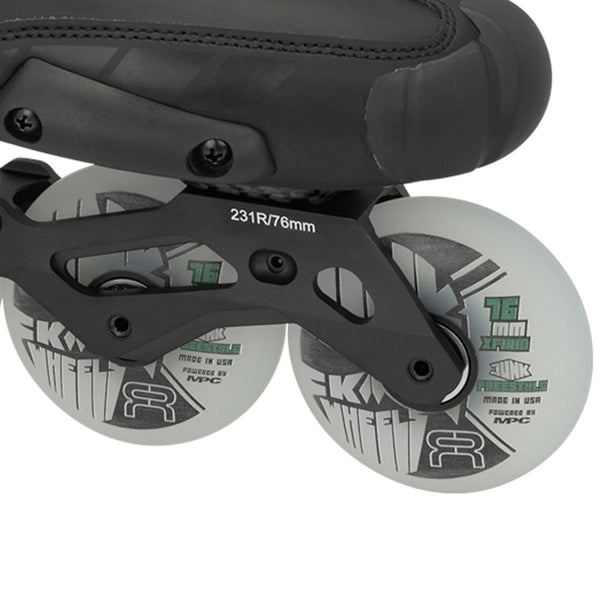 FR PRO IGOR In-Line Skates with JUNK Freestyle MPC Wheels - Black