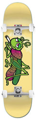 StrangeLove 'Grassbopper' Yellow x (WB: ) Todd Bratrud x Venom Custom Complete Skateboard - 8.0" - Skatewarehouse.co.uk