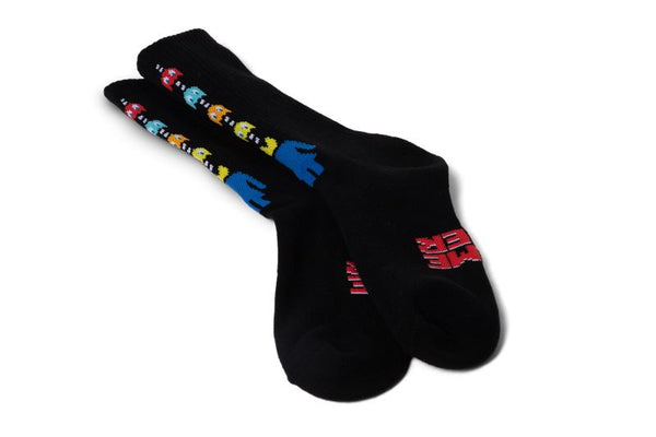 Girl Pac-Man Game Over Socks Black