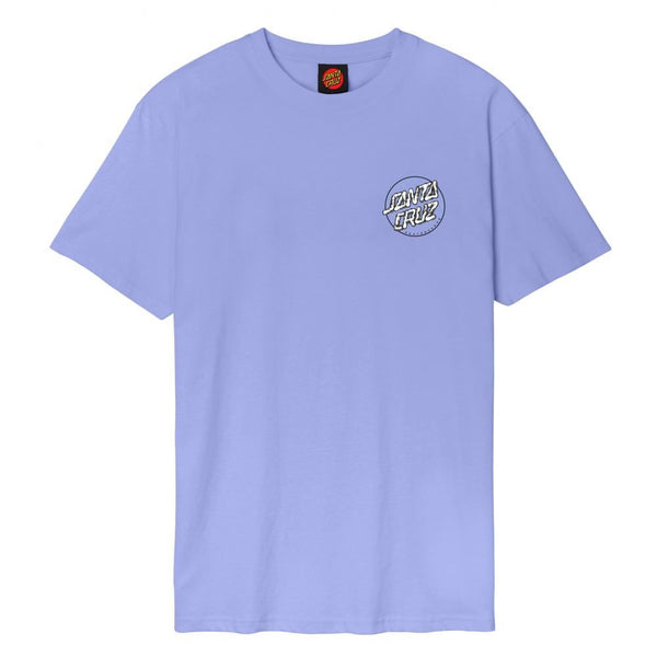 Santa Cruz T-Shirt Alive Dot T-Shirt - Digital Violet - Skatewarehouse.co.uk