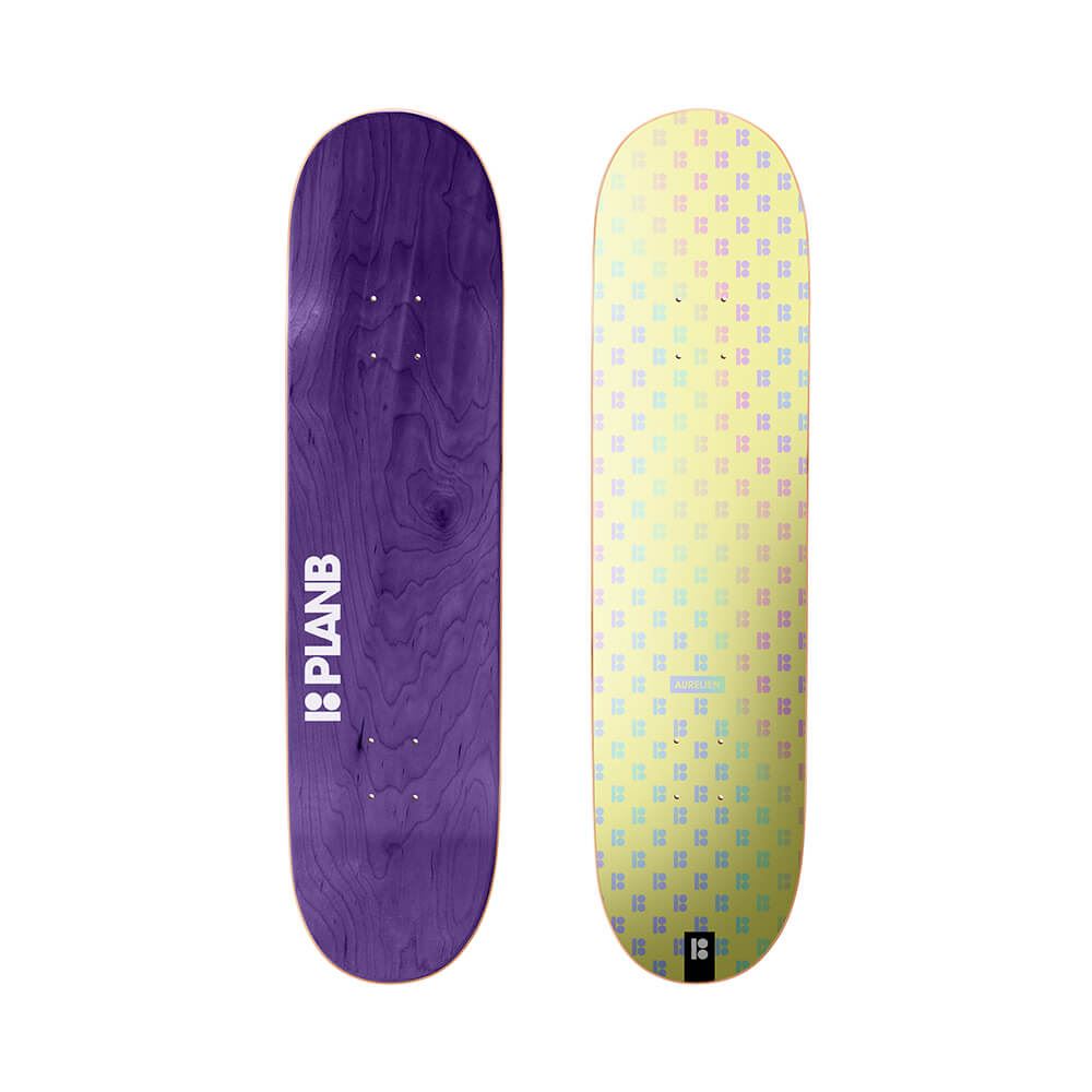 Plan B Lew Holographic Giraud Plan B Skateboard Deck - 8.125" - Skatewarehouse.co.uk