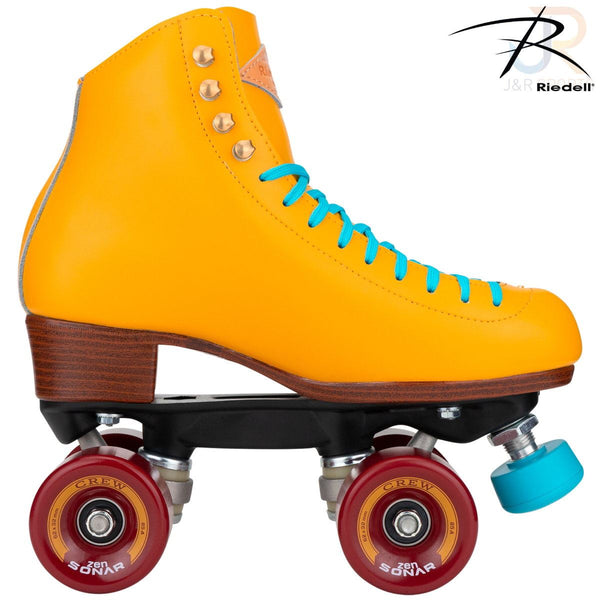 Riedell Crew - Turmeric Yellow Quad Skates