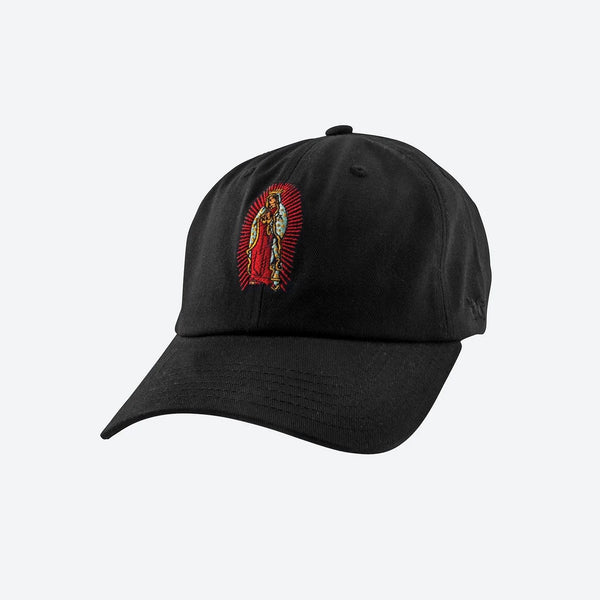 DGK Guadalupe Strapback Cap Black - Skatewarehouse.co.uk