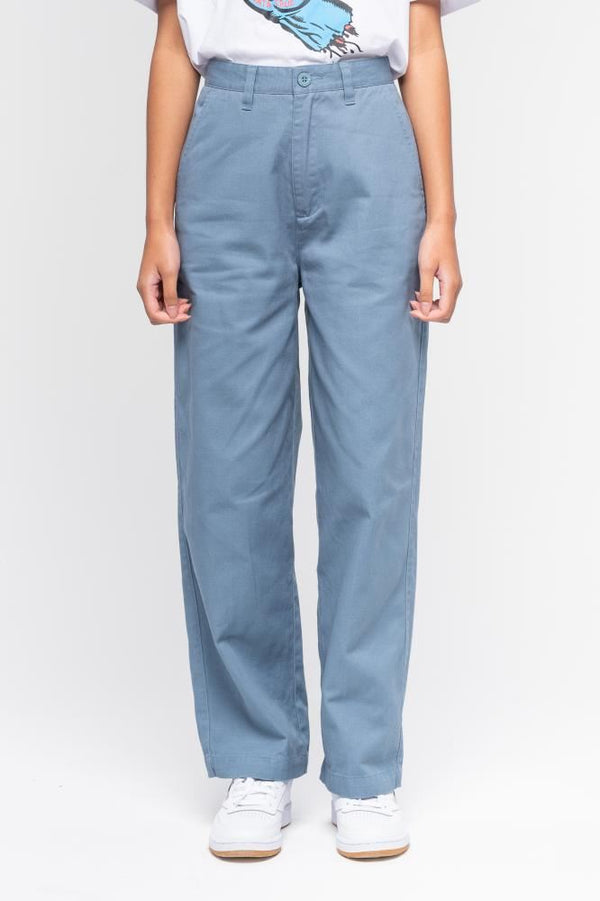 Santa Cruz Womens Pant Nolan Chino - Washed Navy - Skatewarehouse.co.uk