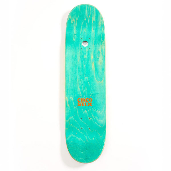 Chico Stix 'SF Smile' Popsicle Skateboard Deck - 8.25