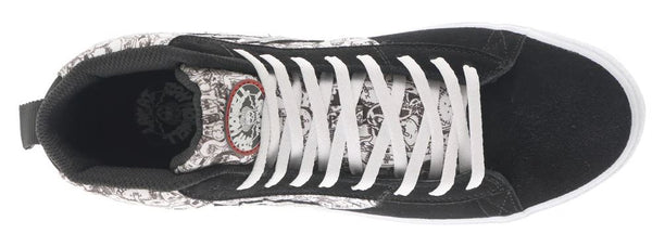 Lakai x Jay Howell Newport High Skate Shoes - Black - Skatewarehouse.co.uk