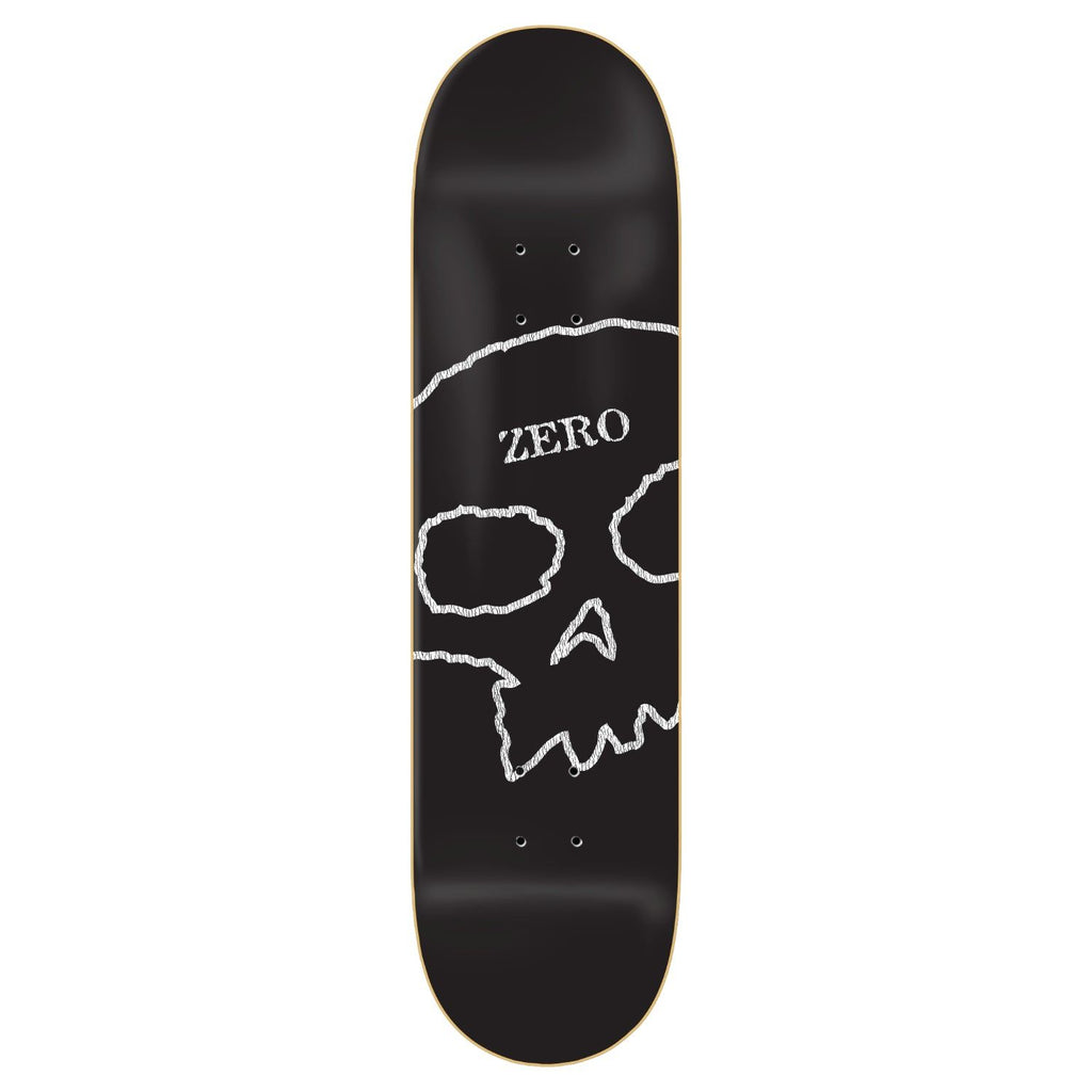 Zero Skateboard Vintage Skull Skateboard Deck - 8.5"