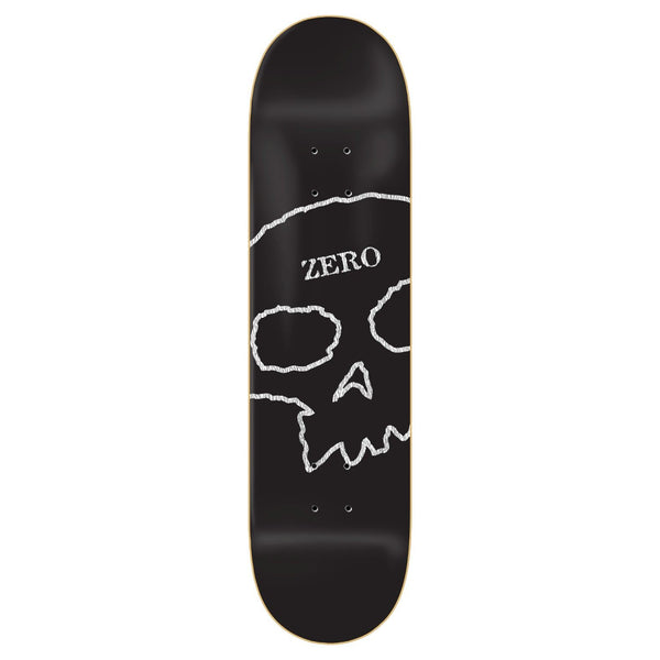 Zero Skateboard Vintage Skull Skateboard Deck - 8.5