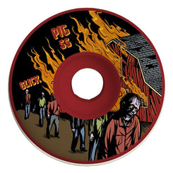 Pig Skateboard Wheels Glick Apocolypse / 97A / Cube Shape - Skatewarehouse.co.uk