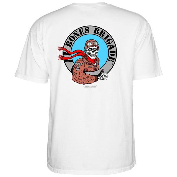 Bones Brigade Ripper Pilot Shortsleeve White