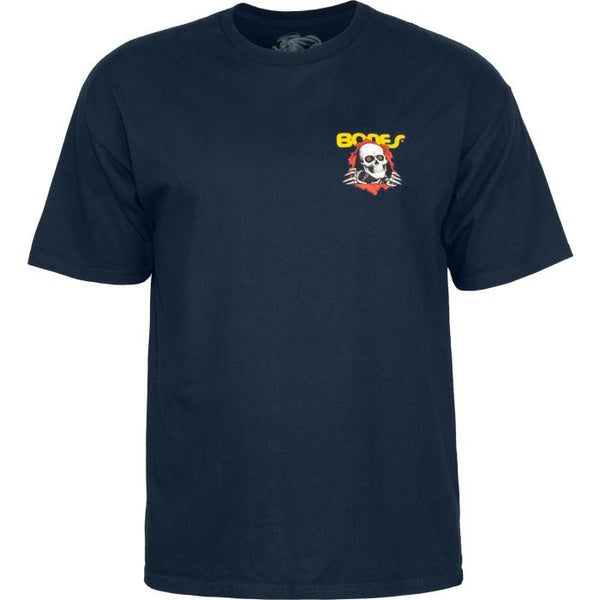 Powell Peralta Ripper Tee Navy - Skatewarehouse.co.uk