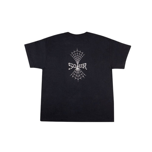 Sour Solution Web Tee Black - Skatewarehouse.co.uk