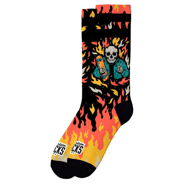 American Socks Welcome to Hell - Mid High Socks