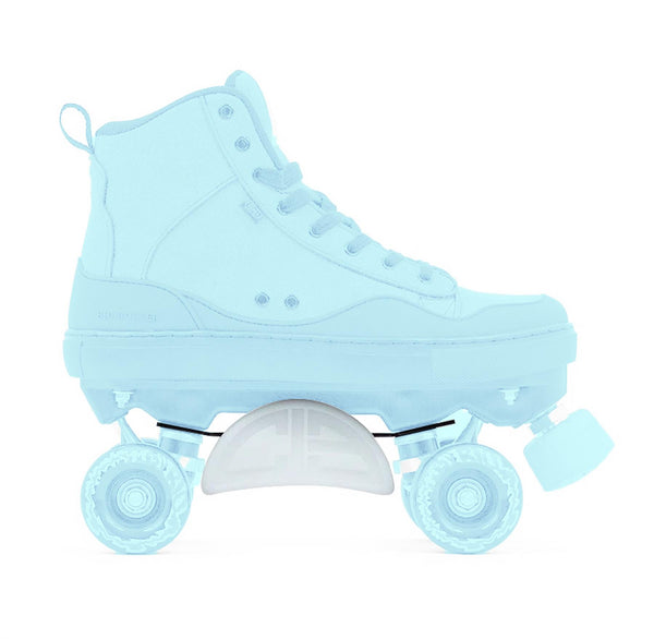 Rio Roller x Chicks in Bowls Slide Block - White - Skatewarehouse.co.uk