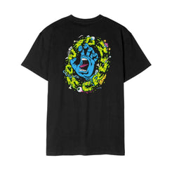 Santa Cruz T-Shirt Slime Scream T-Shirt - Black - Skatewarehouse.co.uk