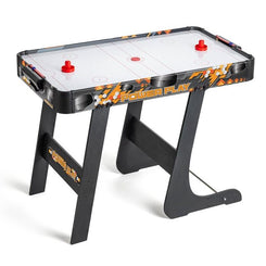 Toyrific 3ft Folding Air Hockey Game Table - Black