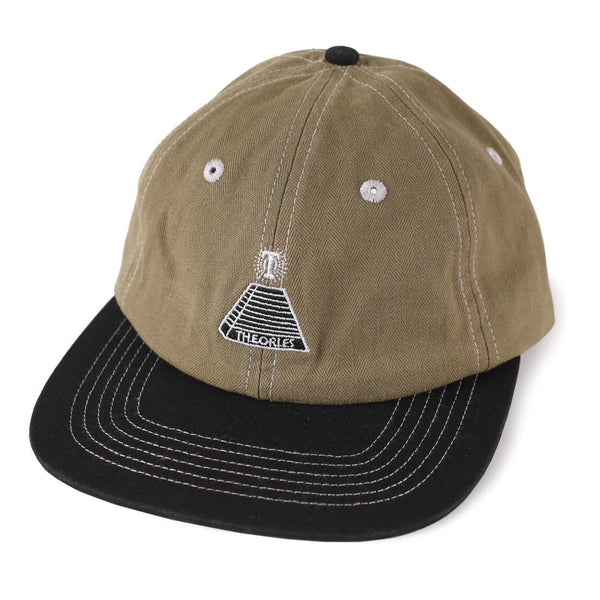 Theories Scribble Herringbone Snapback Olive/Black