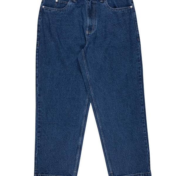 Santa Cruz Pant Classic Label Jean - Classic Blue - Skatewarehouse.co.uk